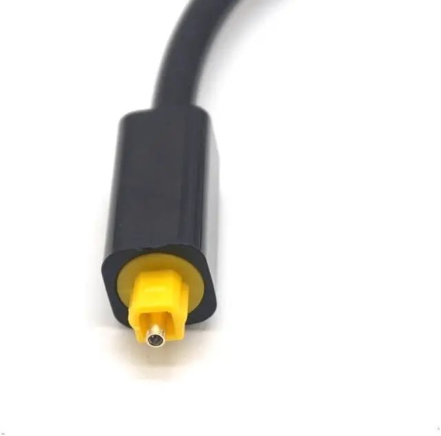 Alt view image 3 of 7 - Weastlinks Digital SPDIF Optical Audio Splitter 2 Way Toslink Splitter Adapter 1 input 2 Output SPDIF Optical Cable Splitter Hub for CD DVD