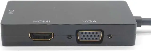 Alt view image 4 of 7 - Weastlinks 3 in 1 DisplayPort DP To HDMI DVI VGA Adapter Cable 1080P Display Port Converter Connector For PC Projector Laptop HDTV