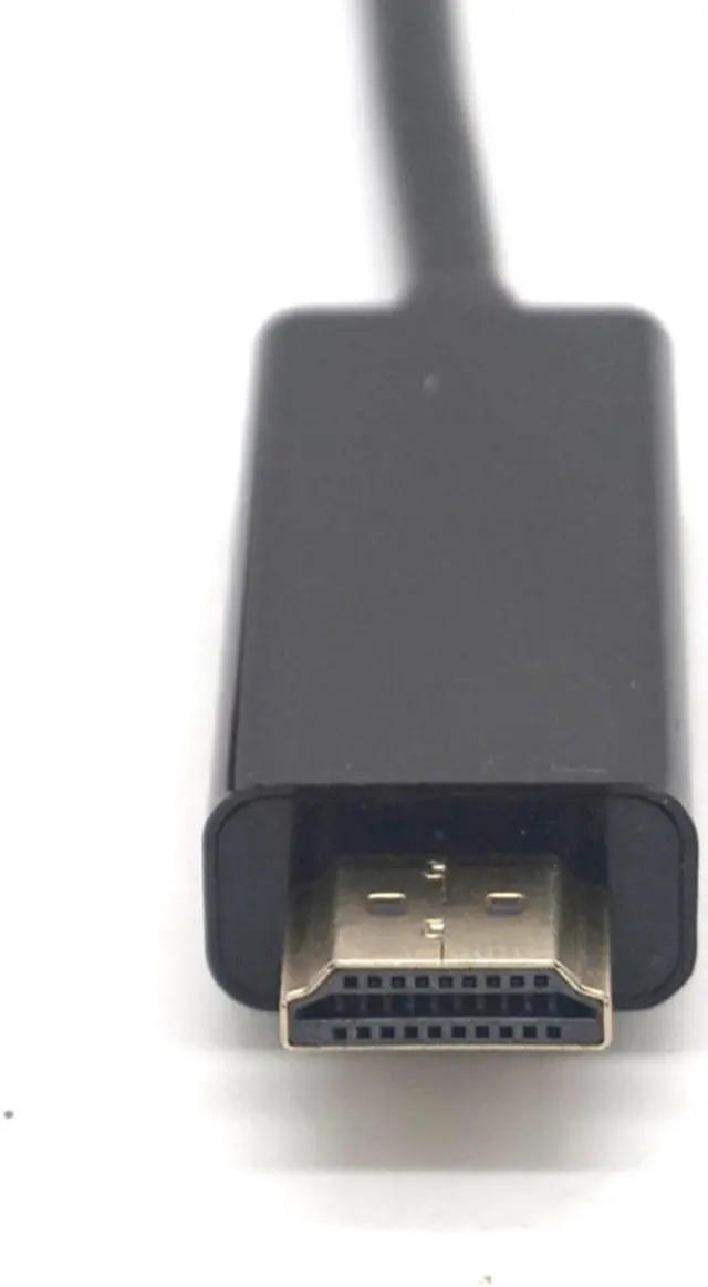 Alt view image 4 of 7 - Weastlinks Thunderbolt Display Mini DP Display Port  to HDMI Cable Male to Male Adapter for Macbook Pro Air Projector Camera TV 1.8m(6 ft)