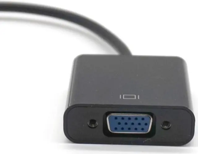 Alt view image 4 of 7 - Weastlinks Thunderbolt Display Port dp Mini DP To VGA Adapter Converter Cable for Apple MacBook Air Pro iMac ThinkPad X1