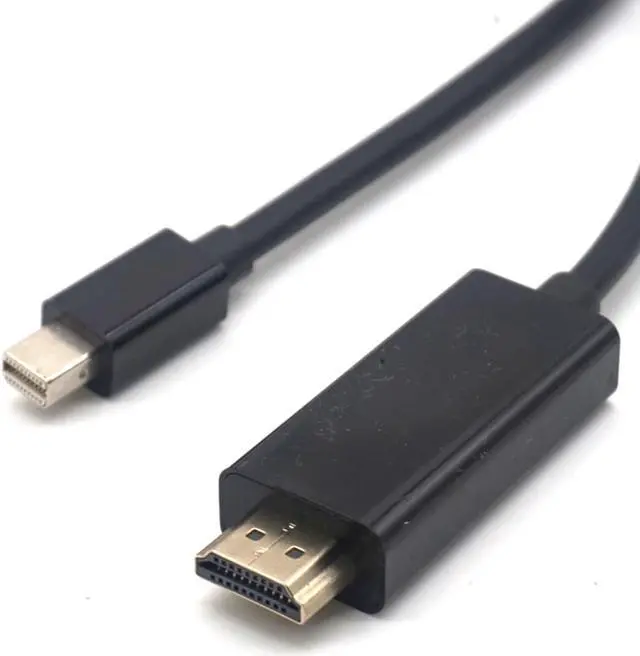 Alt view image 5 of 7 - Weastlinks Thunderbolt Display Mini DP Display Port  to HDMI Cable Male to Male Adapter for Macbook Pro Air Projector Camera TV 1.8m(6 ft)