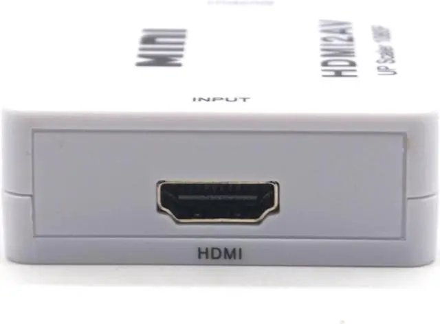 Alt view image 5 of 7 - Weastlinks 1080p HDMI to AV Video Converter Box AV2HDMI RCA AV HDMI CVBS to HDMI Adapter for HDTV TV PS3 PS4 PC DVD Xbox Projector