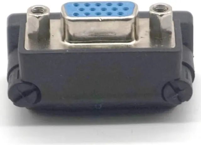 Alt view image 7 of 7 - Weastlinks 2PCS DVI to VGA Converter Adaptor 90 Degree DVI-I 24+5 Male to VGA HD15 Female Adapter Monitors Graphic Video HD 1080P Connector Plug