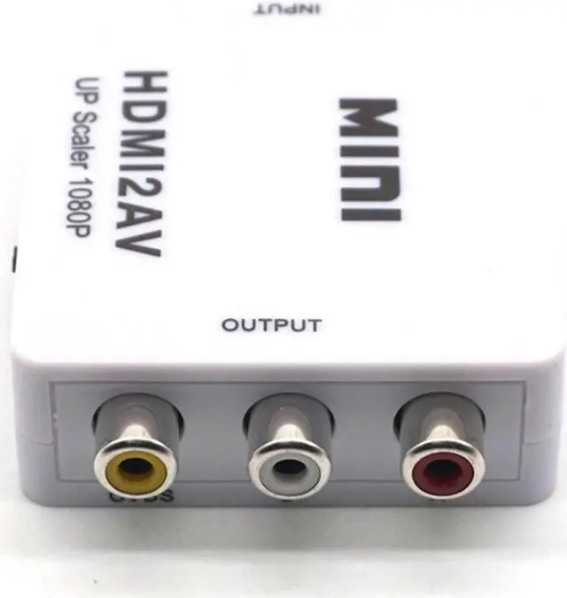 Alt view image 6 of 7 - Weastlinks 1080p HDMI to AV Video Converter Box AV2HDMI RCA AV HDMI CVBS to HDMI Adapter for HDTV TV PS3 PS4 PC DVD Xbox Projector