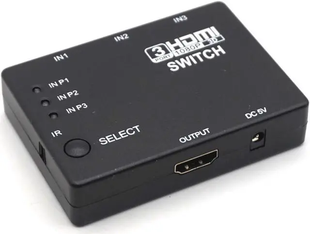 Main image of Weastlinks 3 Port 1080P Video HDMI Switch Switcher 3 input 1 output Splitter For HDTV PS3 DVD
