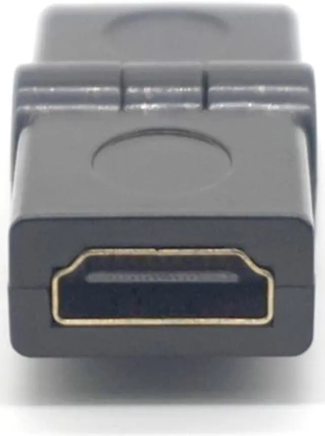 Alt view image 4 of 7 - Weastlinks HDMI Male to HDMI Female Cable Adapter Converter Right Angle 180 Degrees Rotate Extender for 3D 1080P HDTV XBOX PS3 DVD