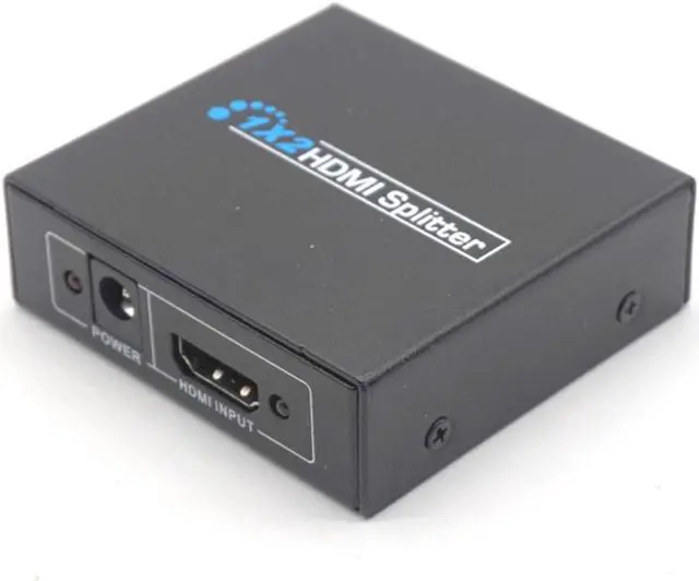 Alt view image 2 of 7 - Weastlinks HDMI Splitter Full HD 1080p Video HDMI Switch Switcher 1X2 Split 1 in 2 Out Amplifier Dual Display For HDTV DVD PS3 Xbox