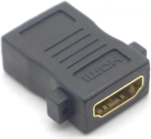 Alt view image 4 of 6 - Weastlinks 2PCS HDMI Female to HDMI Female Connector Extender HDMI Cable Cord Extension Adapter Converter 1080P