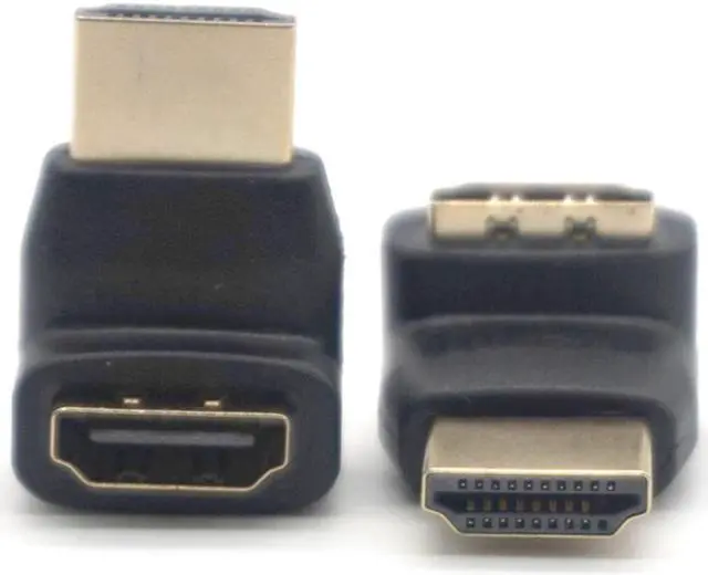 Alt view image 2 of 7 - Weastlinks HDMI Cable Adapter Converters 90 Degree Angle HDMI Male to HDMI Female for 1080P HDTV Cable Adaptor Converter Extender