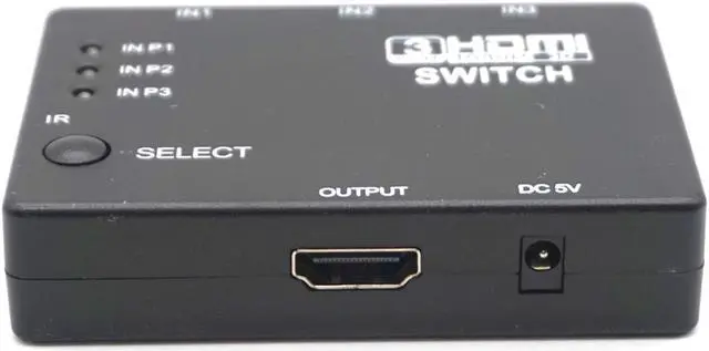 Alt view image 2 of 7 - Weastlinks 3 Port 1080P Video HDMI Switch Switcher 3 input 1 output Splitter For HDTV PS3 DVD