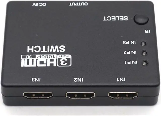 Alt view image 4 of 7 - Weastlinks 3 Port 1080P Video HDMI Switch Switcher 3 input 1 output Splitter For HDTV PS3 DVD