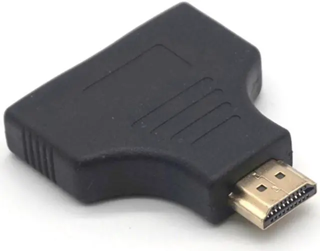 Alt view image 2 of 7 - Weastlinks 1080P HDMI-compatible to 2 Female 1 in 2 Out Splitter Adapter Converter HDMI 1 to 2 Cable