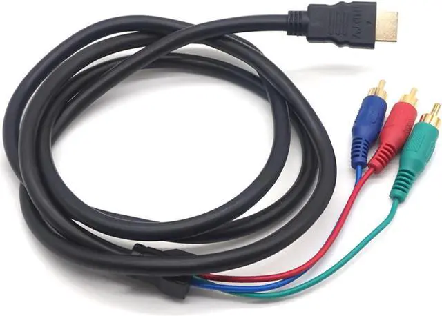 Alt view image 7 of 7 - Weastlinks HDMI to 3RCA Adapter Cable Audio Video AV Cables Adapters Converter Connector Component Wire Lead For HDTV
