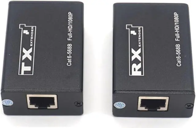 Alt view image 7 of 7 - Weastlinks 1080P HDMI Network Extender Adapter Over Single Cat 6-568B 30m Transmission HD Signal High Quality HDMI Extender