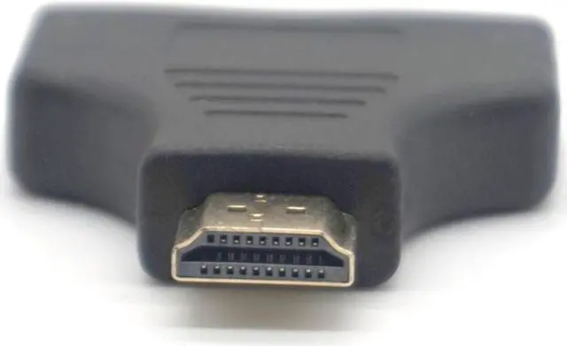 Alt view image 4 of 7 - Weastlinks 1080P HDMI-compatible to 2 Female 1 in 2 Out Splitter Adapter Converter HDMI 1 to 2 Cable