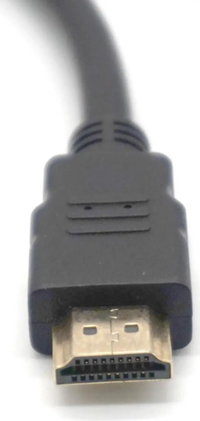 Alt view image 3 of 7 - Weastlinks HDMI-compatible Splitter Cable 1 Male To Dual HDMI-compatible 2 Female HDMI 1 to 2 Y Splitter Adapter in HD LED LCD TV 30cm