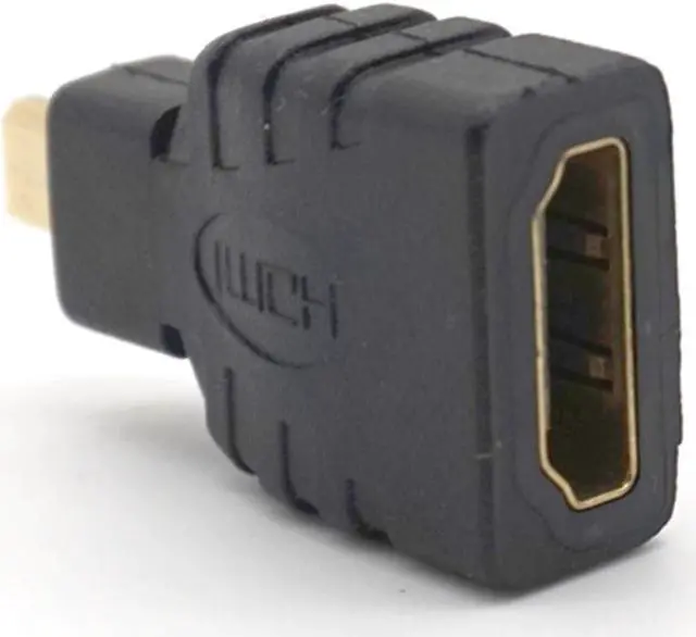 Alt view image 7 of 7 - Weastlinks 3 PCS Micro HDMI Male to HDMI Female Adapter Type D to A HDMI Connector Converter Adapter