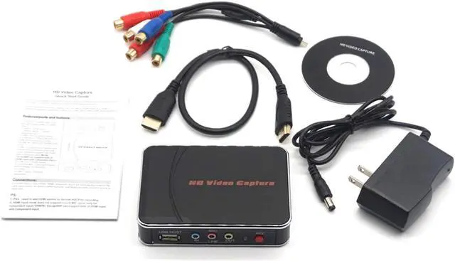 Alt view image 7 of 7 - Weastlinks Ezcap HD Game Video Capture 1080P HDMI YPBPR Recorder For XBOX One/360 PS3 /PS4 with One Click No PC Enquired No Any Set-up