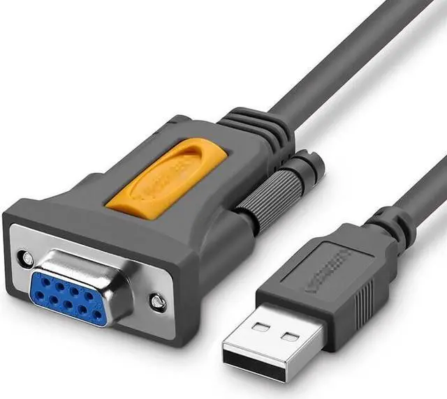 Alt view image 3 of 3 - Weastlinks USB to RS232 female COM Port Serial PDA 9 DB9 Pin Cable Adapter Prolific for Win10 Win8 Mac OS X 10.6 USB RS232 COM pl2303