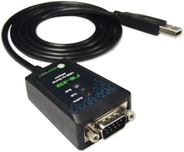 Main image of Weastlinks USB 2.0 to Serial RS-232 DB9 9Pin Adapter Converter Cable FTDI Chipset Length 1M USB TO RS232