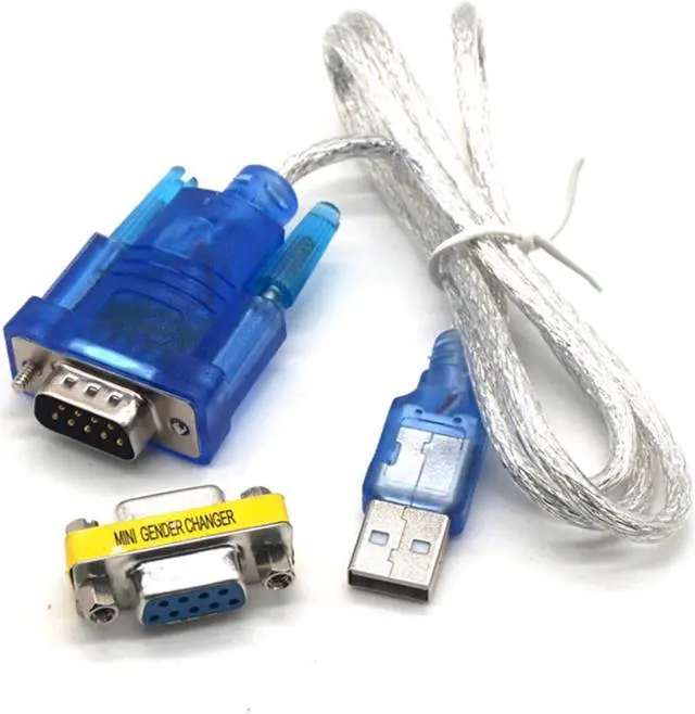 Main image of Weastlinks USB to RS232 Serial Port 9 Pin DB9 Cable Serial COM Port Adapter Convertor With Female Adapter Supports for Windows 8 No CD