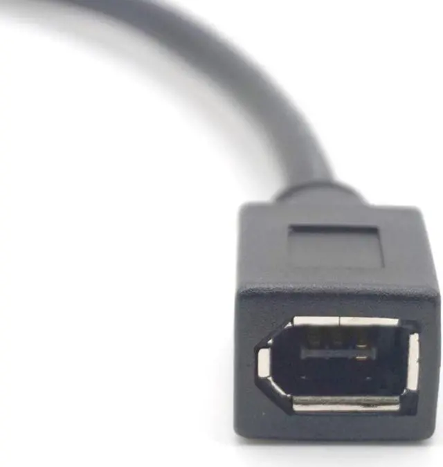 Alt view image 4 of 6 - Weastlinks 9Pin to 6Pin FireWire 800 - FireWire 400 9-6 Cable 9p Orbit 6p Female Interface FireWire Cable