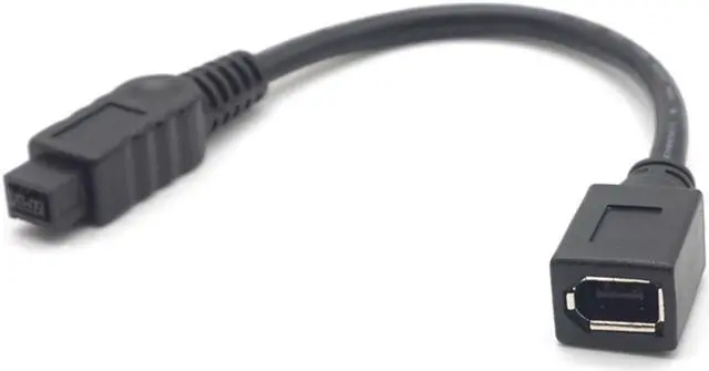 Alt view image 5 of 6 - Weastlinks 9Pin to 6Pin FireWire 800 - FireWire 400 9-6 Cable 9p Orbit 6p Female Interface FireWire Cable