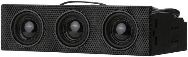 Alt view image 5 of 8 - Weastlinks 5.25" Stereo Surround Speaker PC Front Panel Computer Case Built-in Mic Music Loudspeakers STW-9005