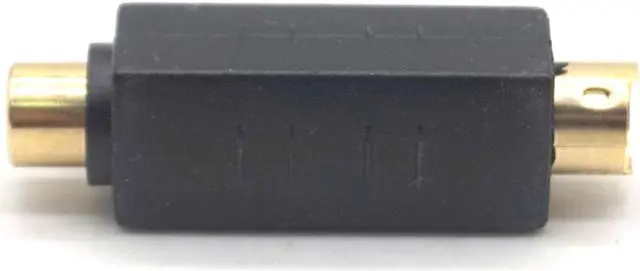 Alt view image 4 of 5 - Weastlinks 4 PIN S-VIDEO Male To TV RCA AV Female Plug Cable M to F Pin S Video Adapter