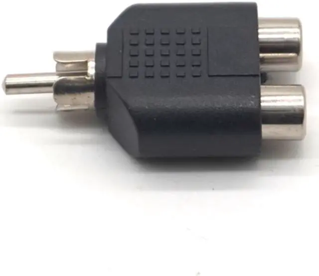 Alt view image 5 of 7 - Weastlinks 5pcs RCA Jack Plug Y Splitter 1 Male to 2 Female AV Audio Video Plug Converter Adapter AV RCA Splitter Y