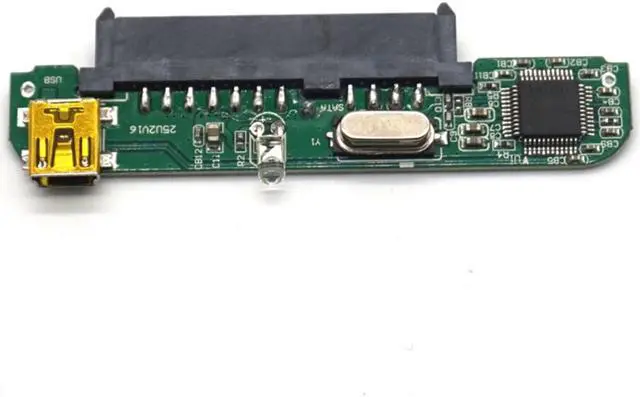 Alt view image 3 of 7 - Weastlinks 2.5 inch SATA PCB circuit board common brand mobile hard disk box adapter card USB2.0 transfer interface