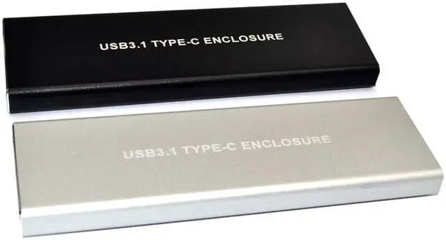 Alt view image 6 of 7 - Weastlinks M key NVME PCI Express M.2 SSD HDD Enclosure USB3.1 Type-c to PCI-e 3.0 4x NGFF 2280 External Mobile Box for Intel 600P 970 EVO