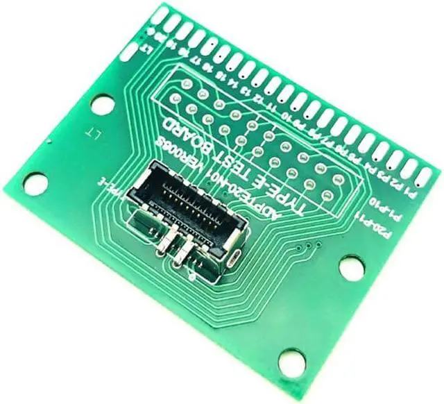 Alt view image 6 of 7 - Weastlinks TYPE-E Test Board TYPE E Female Port Universal Board USB 3.1 20pin Test Card Adapter for USB3.1 Front Panel Cable Test PCB Board