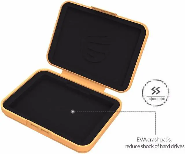 Alt view image 5 of 7 - Weastlinks PHX-35 Simple HDD Protection Box Case Cover for 3.5 Inch Hard Drive Case Waterproof Function Portable Hard Disk Box