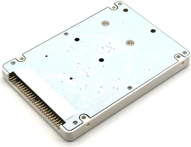 Alt view image 7 of 7 - Weastlinks mSATA to 2.5 Inch PATA IDE 44 Pin SSD Solid State Drive Enclosure Adapter Converter Card With Case 9.5mm
