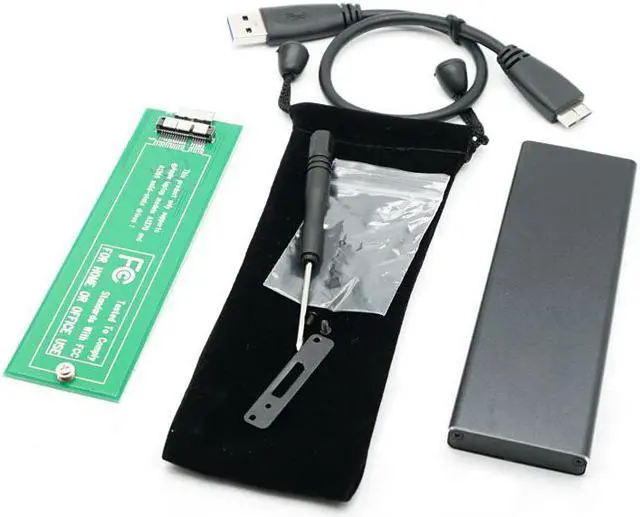 Alt view image 6 of 6 - Weastlinks USB3.0 to 6+12 pin SSD Hard disk Enclosure Adapter for 2010 2011 MacBook Air A1369 A1370 USB 3.0 To 6+12pin