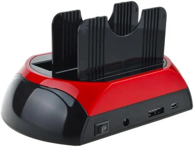 Alt view image 5 of 6 - Weastlinks 2.5" 3.5" SATA / IDE 2 Double - Dock HDD Docking Station e-SATA / Hub External Storage Enclosure Parts