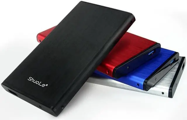 Alt view image 5 of 7 - Weastlinks 2.5 inch SSD Hard Disk Case SATA to USB3.0 HDD Disk Box Aluminum Alloy Portable External Hard Disk Case for Win7/Win8//Mac OS