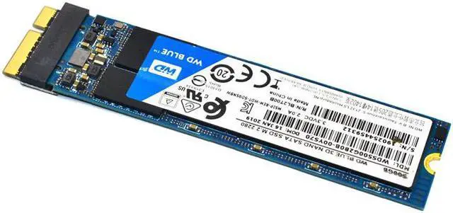 Alt view image 6 of 7 - Weastlinks M2 SSD Adapter M.2 NGFF B+M Key SATA SSD M2 Adapter for MacBook Pro Retina 2012 A1398 A1425 Converter Card for Apple SSD Adapter