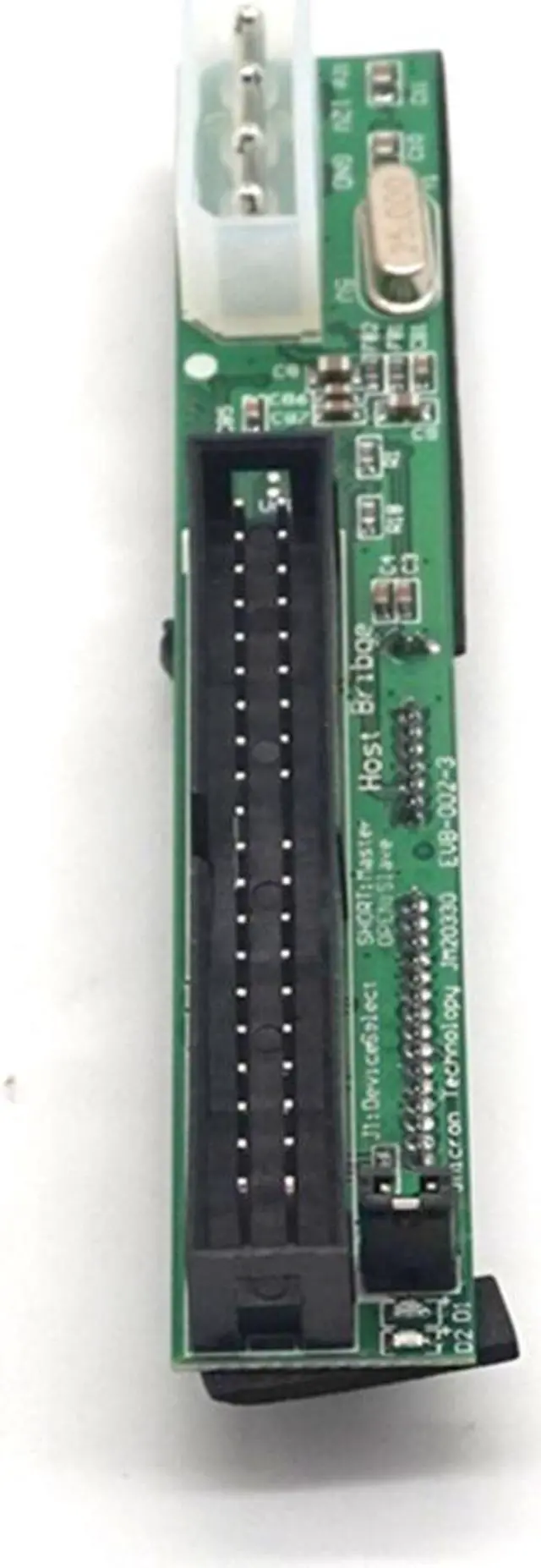Alt view image 5 of 7 - Weastlinks 7+15Pin 2.5 Sata Female to 3.5 inch IDE Sata to IDE Adapter Converter Male 40 pin port for ATA 133 100 HDD CD DVD Serial