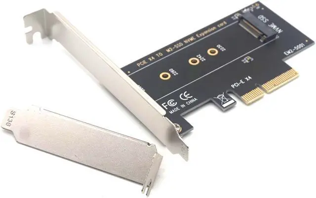 Alt view image 7 of 7 - Weastlinks NVME SSD M2 PCIE Adapter PCIE to M2 Adapter M.2 NVME SSD to PCI Express X4 Card Riser Adapter M Key for 2230-2280 M2 SSD