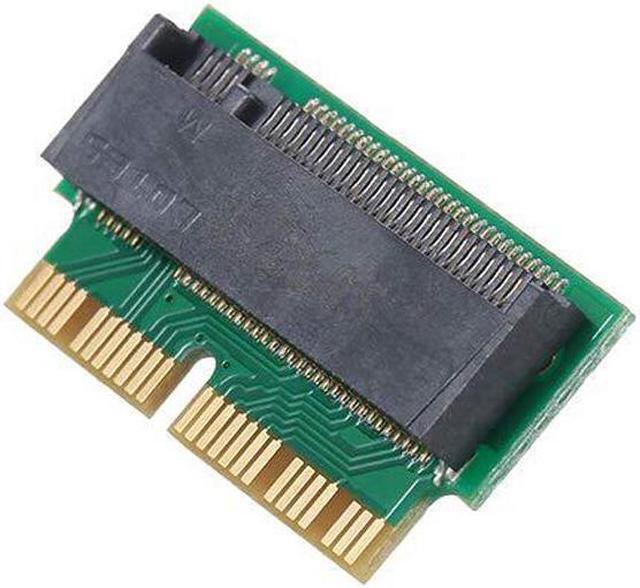 Alt view image 6 of 6 - Weastlinks M Key M.2 PCIe X4 NGFF AHCI 2280 SSD 12+16Pin Adapter Card as SSD for MACBOOK Air 2013 2014 2015 A1465 A1466 Mac Pro A1398 A1502