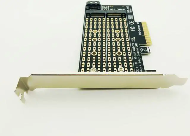Alt view image 4 of 7 - Weastlinks PCIE to M2/M.2 Adapter SATA M.2 SSD PCIE Adapter NVME/M2 PCIE Adapter SSD M2 to SATA PCI-E Card M Key +B Key