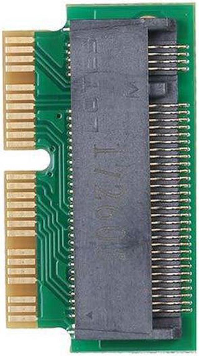 Alt view image 5 of 6 - Weastlinks M Key M.2 PCIe X4 NGFF AHCI 2280 SSD 12+16Pin Adapter Card as SSD for MACBOOK Air 2013 2014 2015 A1465 A1466 Mac Pro A1398 A1502