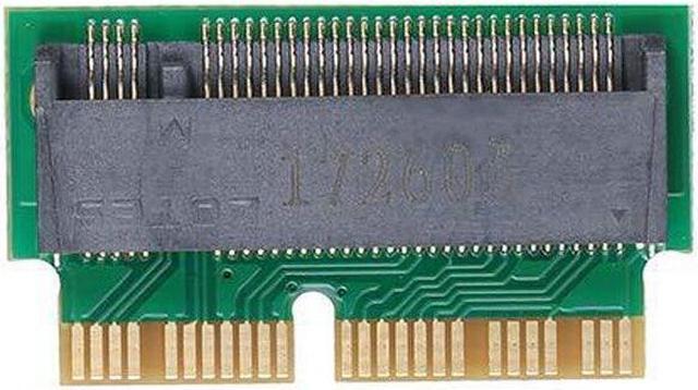 Alt view image 2 of 6 - Weastlinks M Key M.2 PCIe X4 NGFF AHCI 2280 SSD 12+16Pin Adapter Card as SSD for MACBOOK Air 2013 2014 2015 A1465 A1466 Mac Pro A1398 A1502