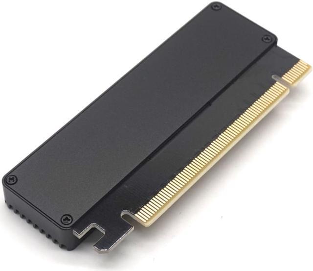 Alt view image 4 of 7 - Weastlinks Full Speed M.2 M Key Nvme SSD to PCIe Adapter, PCI Express X16 Card with Heatsink, Supports Windows 7/8/ 10, Supports 2230, 2242, 2260, 2280 Form Factor M.2 SSDS