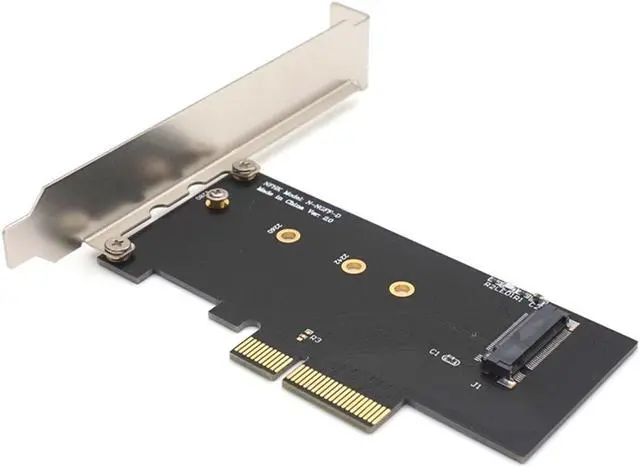 Alt view image 2 of 6 - Weastlinks Adapter Card to PCI-E x4 for M.2 NGFF SSD XP941 SM951 PM951 M6E 950 PRO SSD