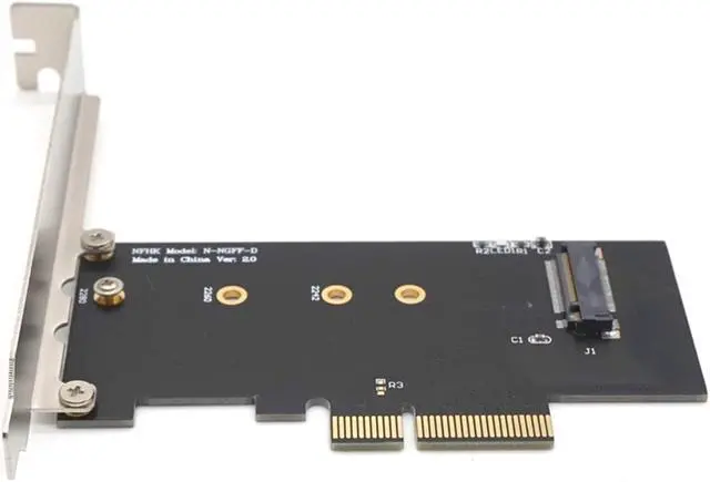 Alt view image 5 of 6 - Weastlinks Adapter Card to PCI-E x4 for M.2 NGFF SSD XP941 SM951 PM951 M6E 950 PRO SSD