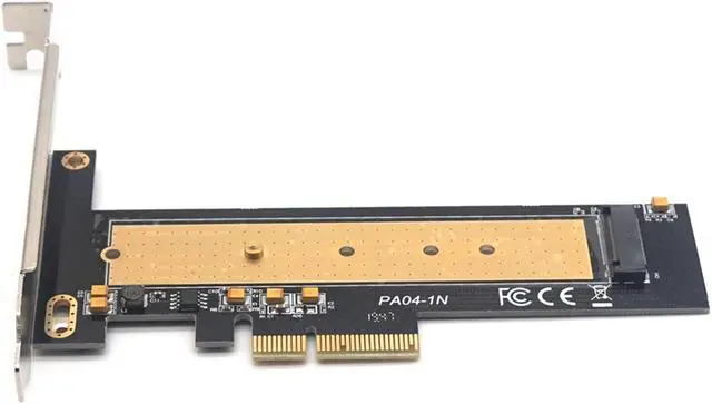 Alt view image 2 of 7 - Weastlinks M.2 NVME/NGFF SSD to PCI-e PCI Express X4 X8 X16 Adapter Converter Card With Long Short Dam-board and Screwdriver Adapter