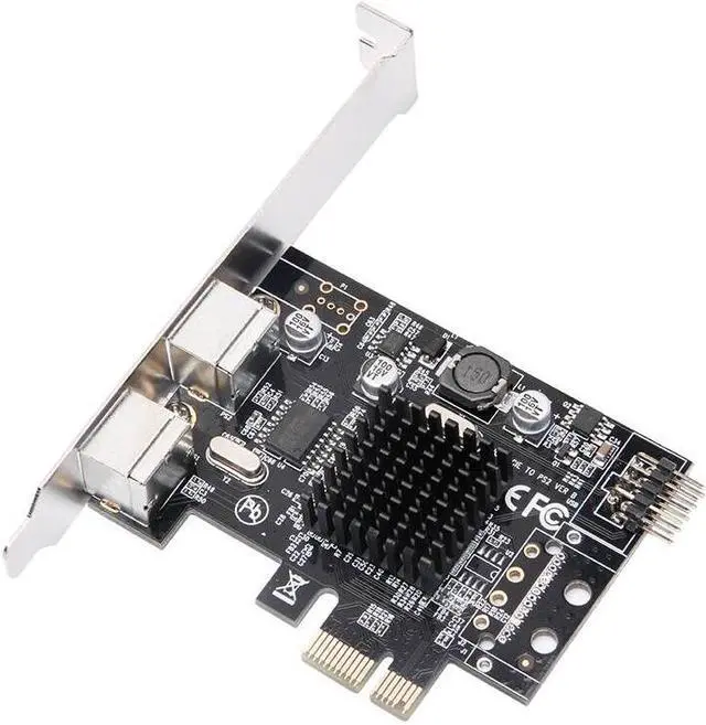 Alt view image 3 of 6 - Weastlinks PCIE to 2xPS2 PS/2 Port For PC Keyboard Mouse Adapter Card